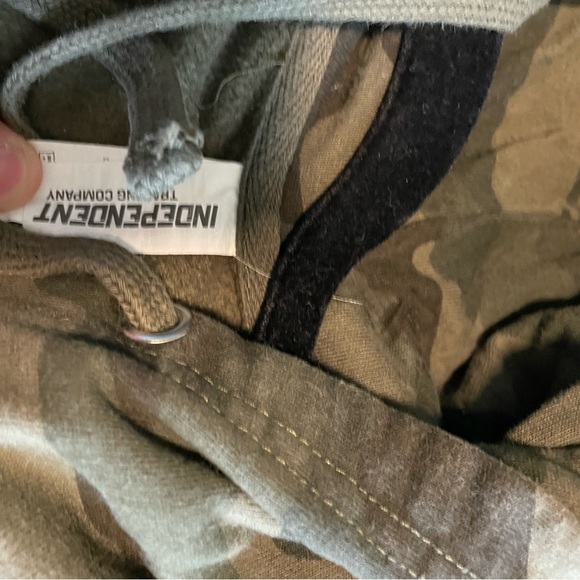 🩸 🩸 Triple Six Kustoms Camo Metal Zip Hoodie US 2XL Green 🩸🩸 - Picture 9 of 9